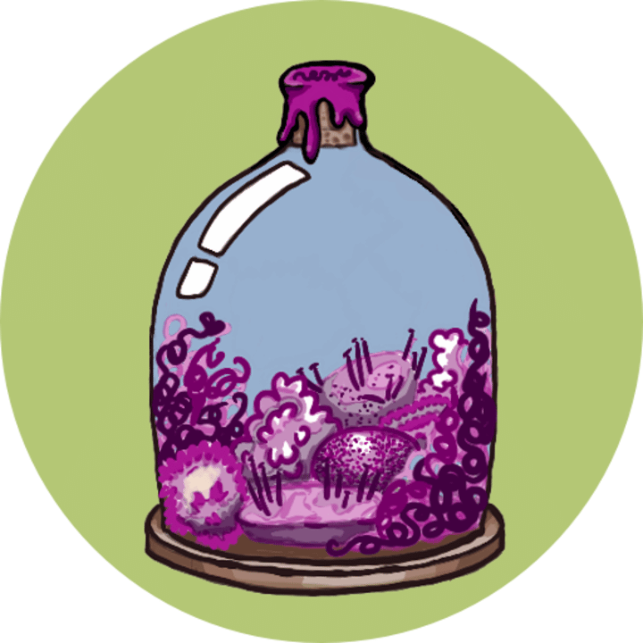 Purple Moss Collectors Logo