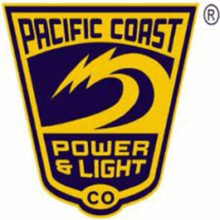 Pacific Coast Power & Light Logo