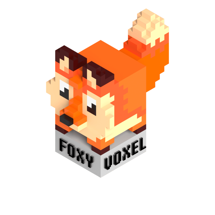 Foxy Voxel Logo