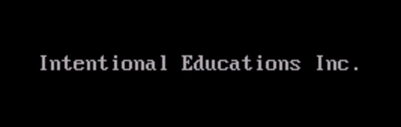 Intentional Educations