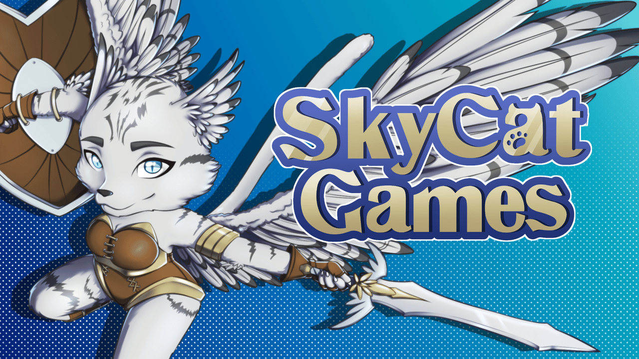 SkyCat Games Logo