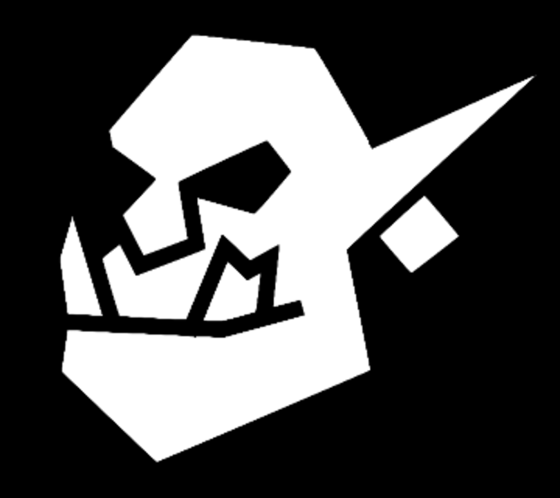 Orc Face Games Logo
