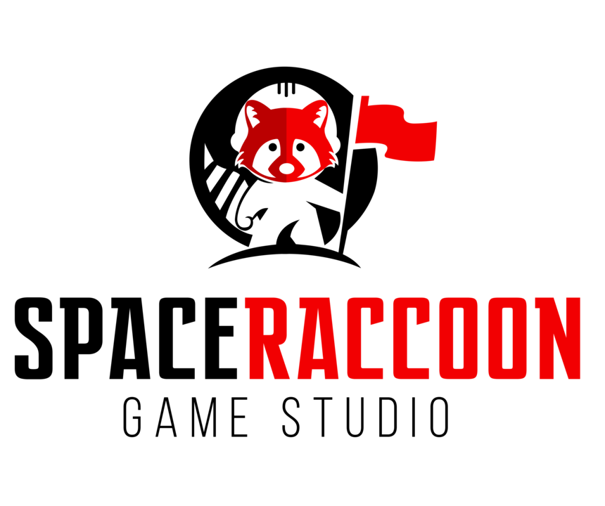 Space Raccoon Game Studio Logo