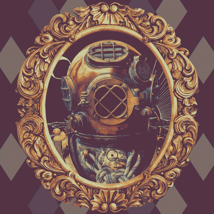 Harlequin Diver Logo