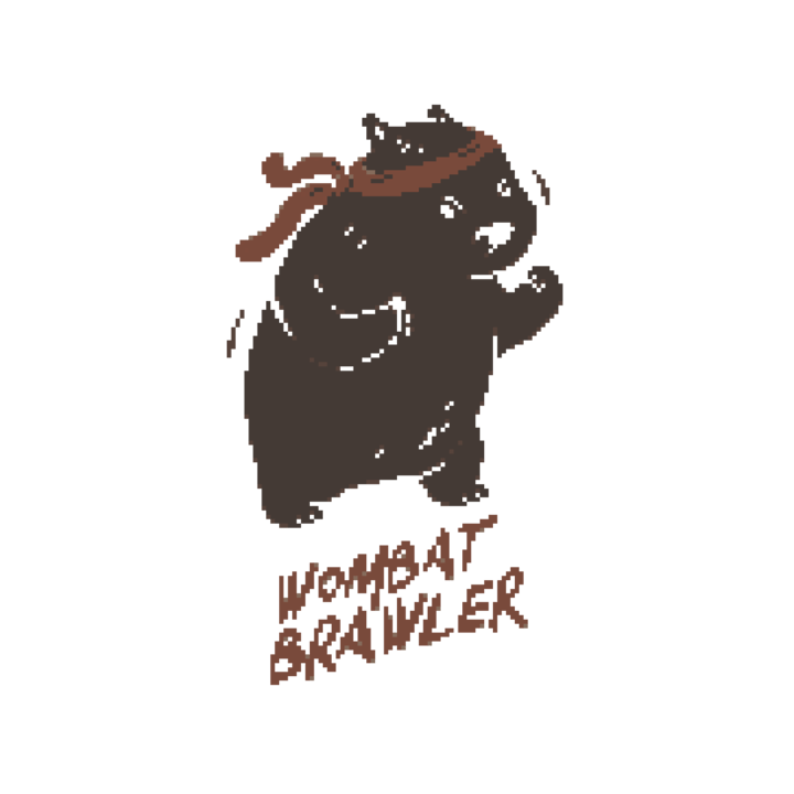 Wombat Brawler Logo