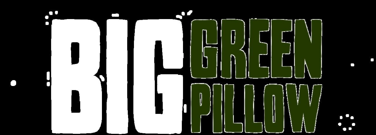 Big Green Pillow