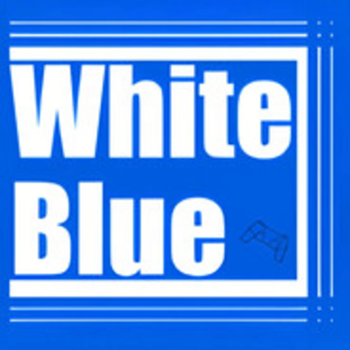 WhiteBlue3D Logo