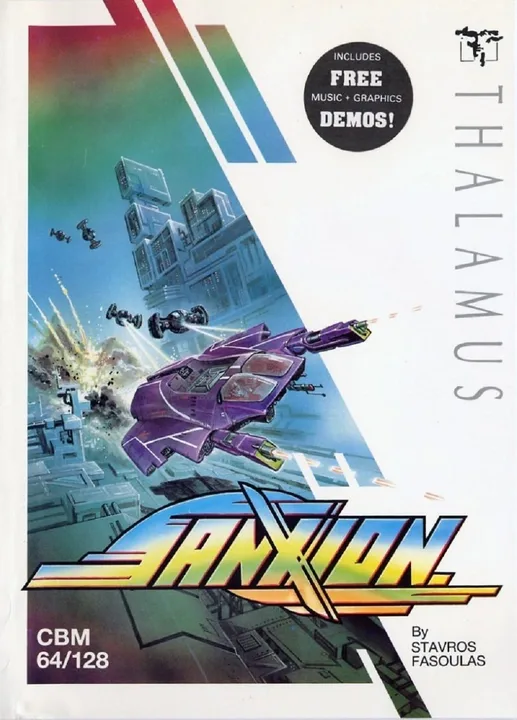 Sanxion cover art