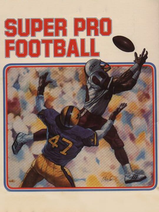 Super Pro Football cover art