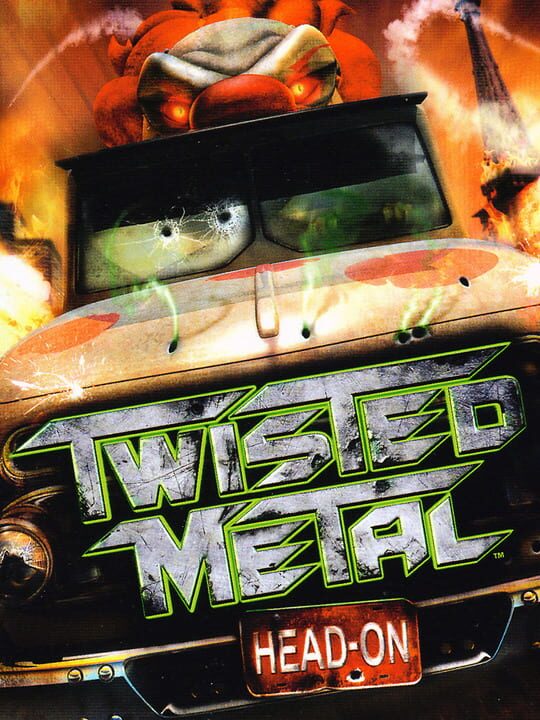 Box art for the game titled Twisted Metal: Head-On