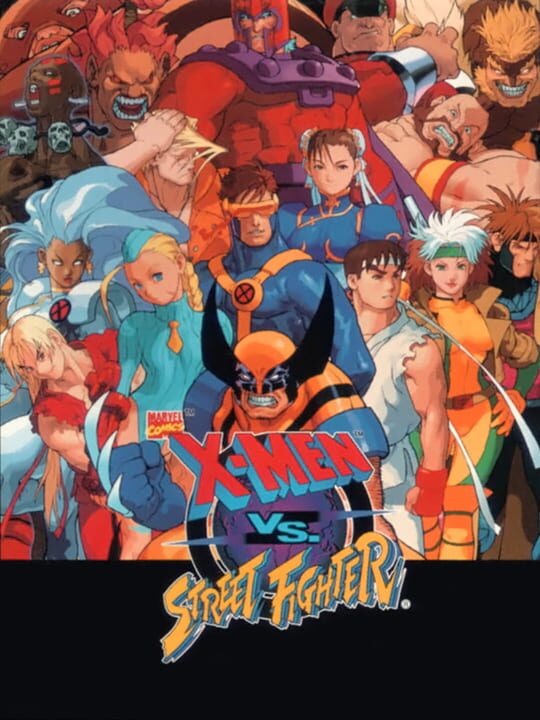 X-Men vs. Street Fighter cover