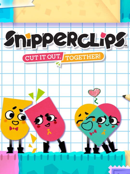 Snipperclips Plus: Cut it out, together! cover