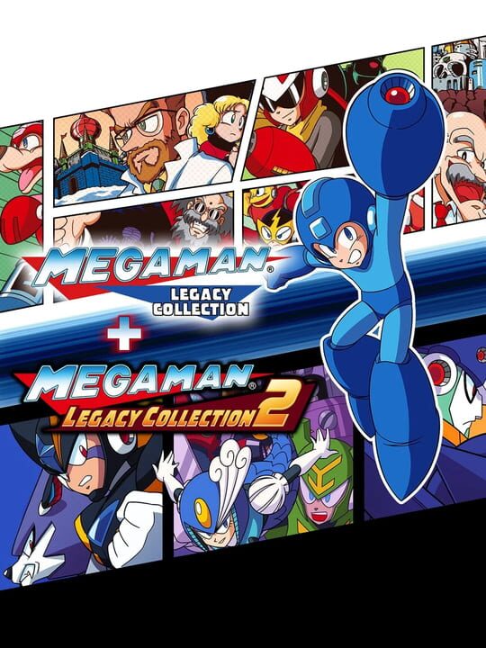 Mega Man Legacy Collection 1 + 2 cover