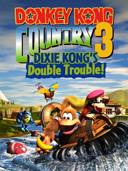 Titulný obrázok pre Donkey Kong Country 3: Dixie Kong’s Double Trouble!