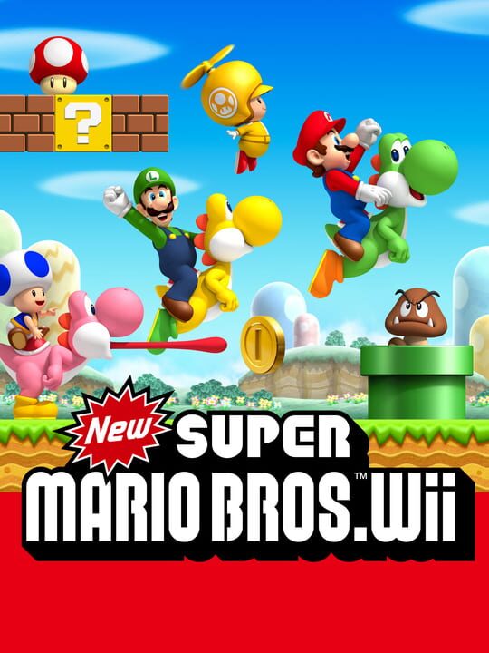 Titulný obrázok pre New Super Mario Bros. Wii