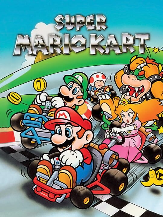 Super Mario Kart cover art