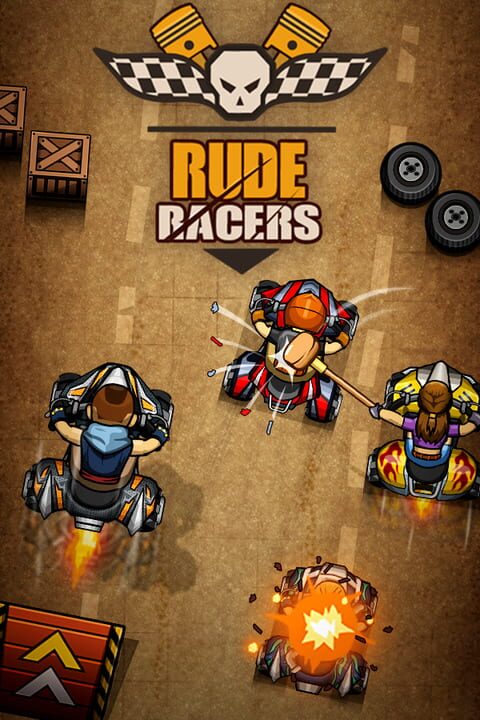 Rude Racers: 2D Combat Racing cover art