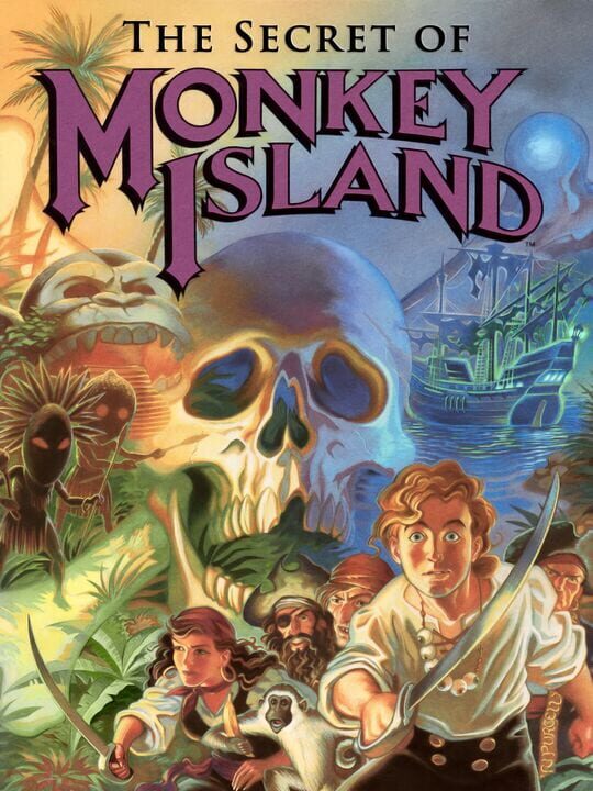 The Secret of Monkey Island cover art