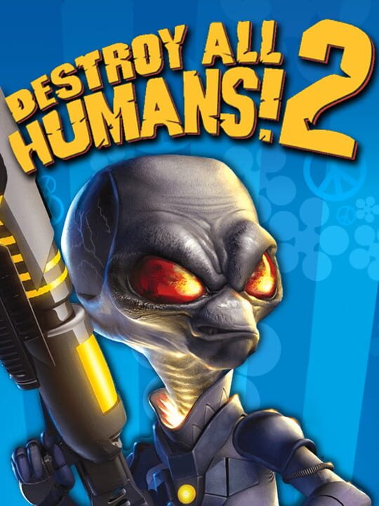 Box art for the game titled Destroy All Humans! 2