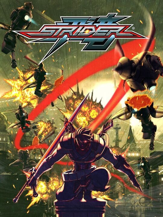 Box art for the game titled Strider