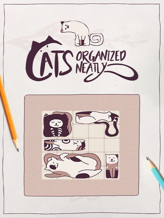 Cats Organized Neatly cover