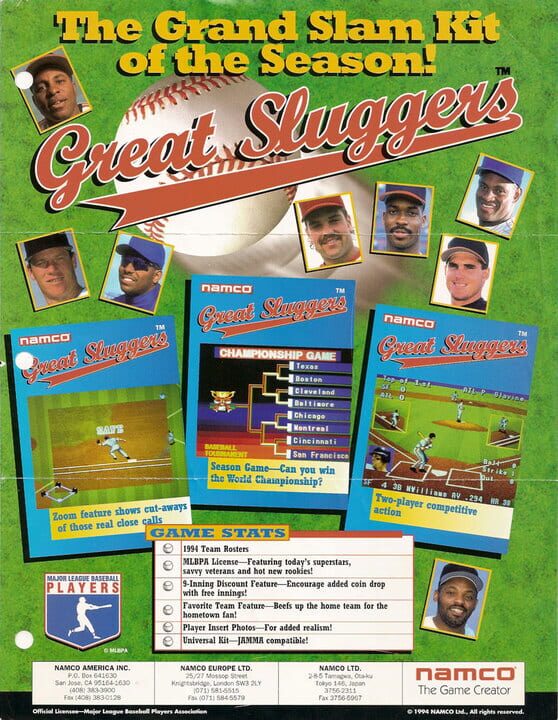 Great Sluggers: New World Stadium cover art