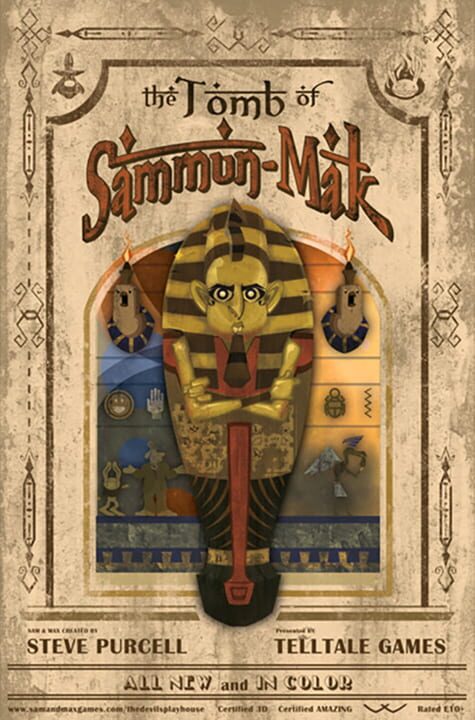 Box art for the game titled Sam & Max: The Devil's Playhouse - Episode 2: The Tomb of Sammun-Mak