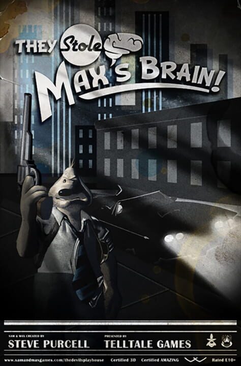 Box art for the game titled Sam & Max: The Devil's Playhouse - Episode 3: They Stole Max's Brain!