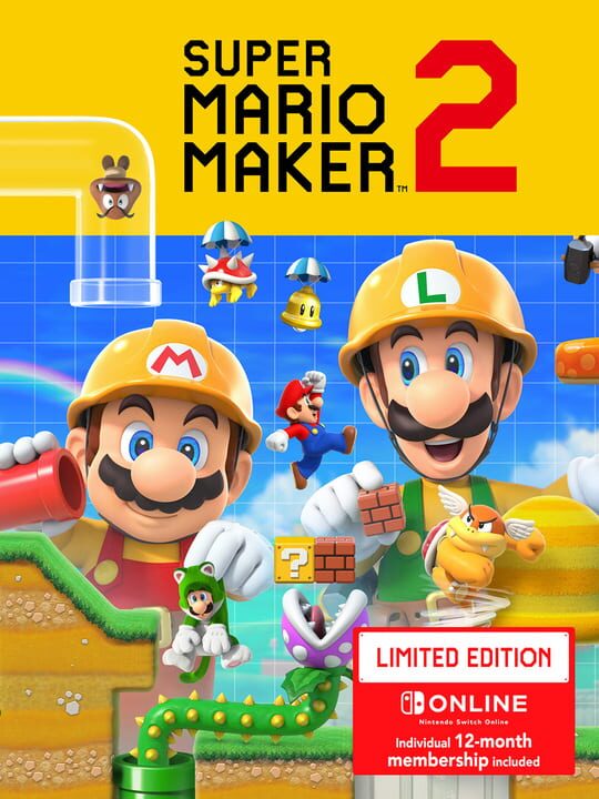 Super Mario Maker 2: Limited Edition cover art