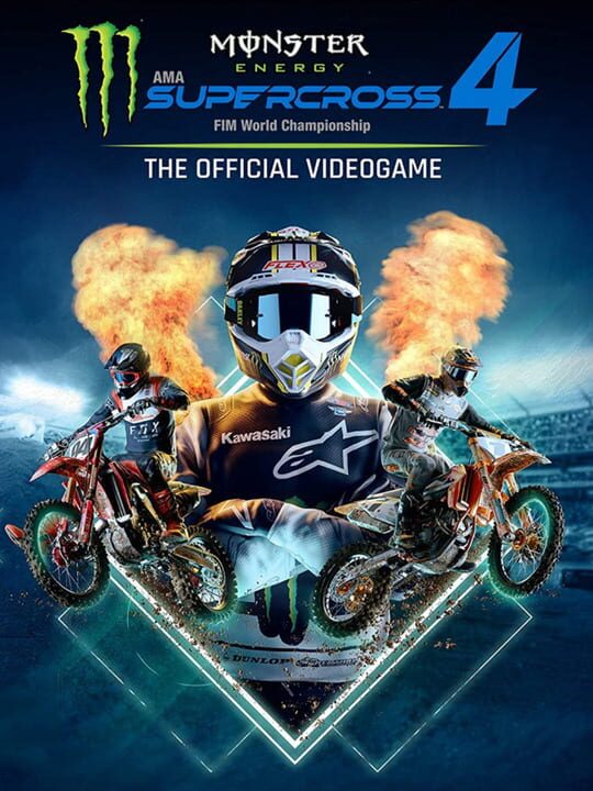 Monster Energy Supercross: The Official Videogame 4 cover