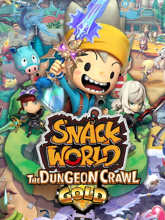 Snack World: The Dungeon Crawl - Gold cover