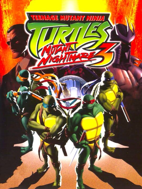 Teenage Mutant Ninja Turtles 3中古美品・DS北米版 Teenage Mutant