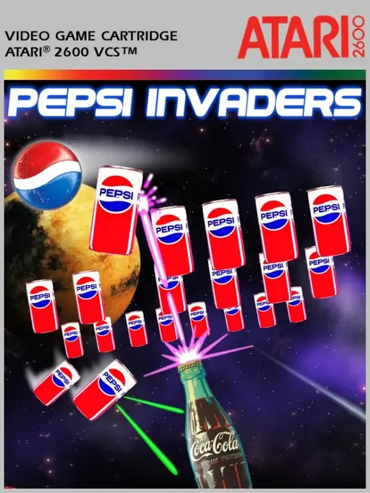 Pepsi Invaders cover art