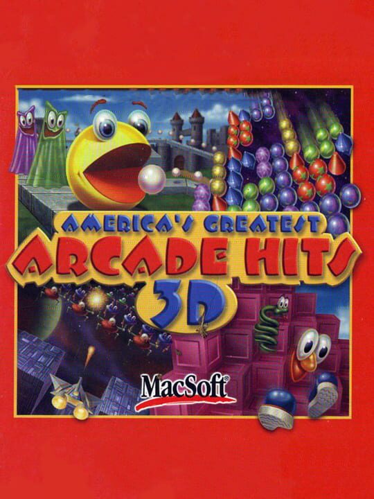 America's Greatest Arcade Hits 3D cover art