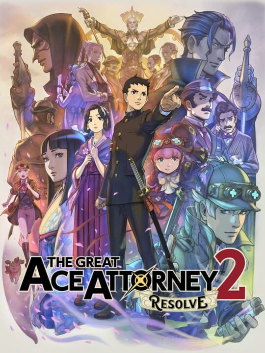 The Great Ace Attorney 2: Resolve cover