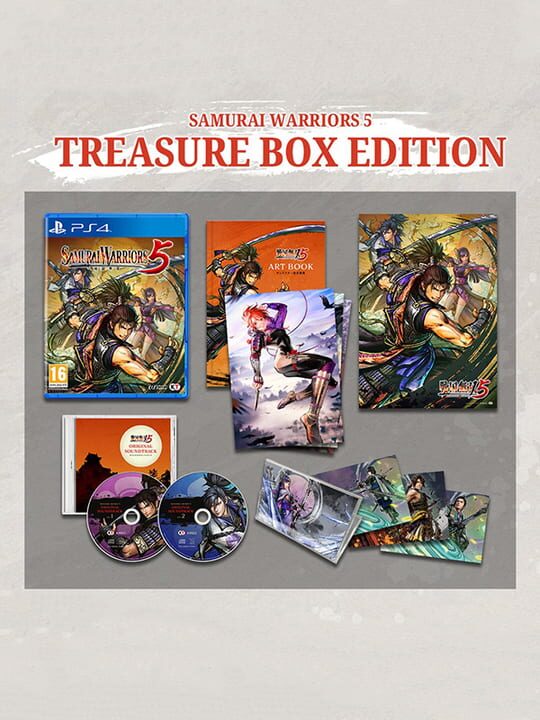 Samurai Warriors 5: Treasure Box cover