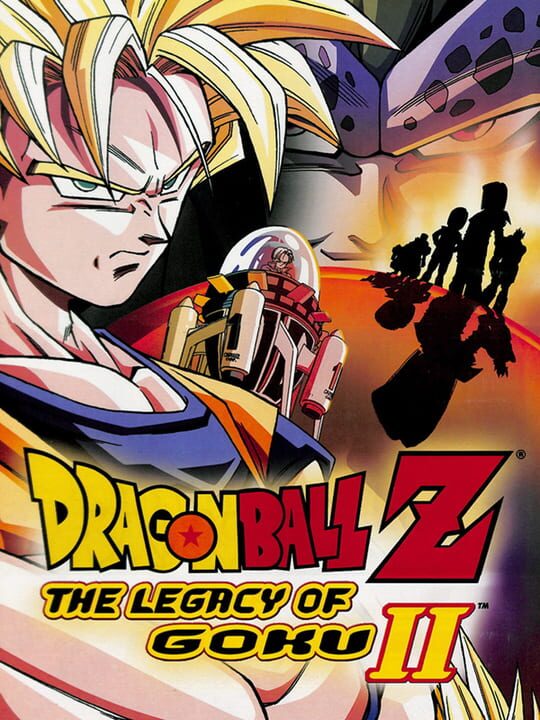 Box art for the game titled Dragon Ball Z: The Legacy of Goku II