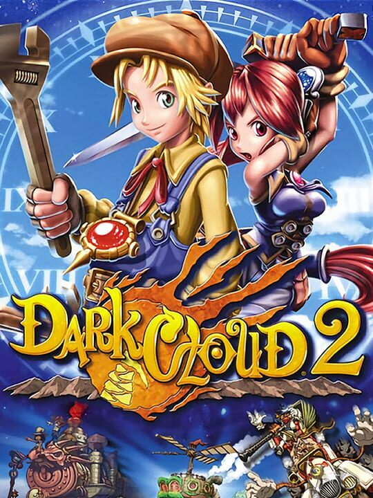 Box art for the game titled Dark Cloud 2