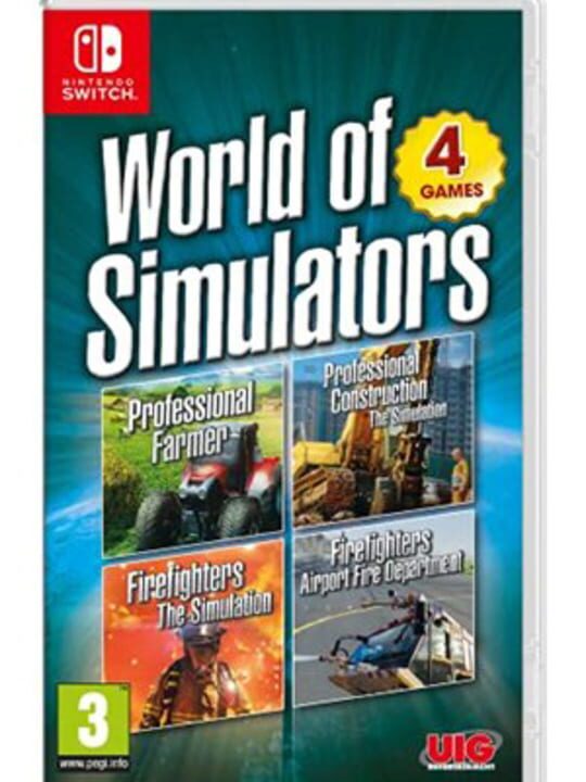 World of Simulators: Airport Firefighters, Pro Farmer, Firefighters, Pro Construction cover