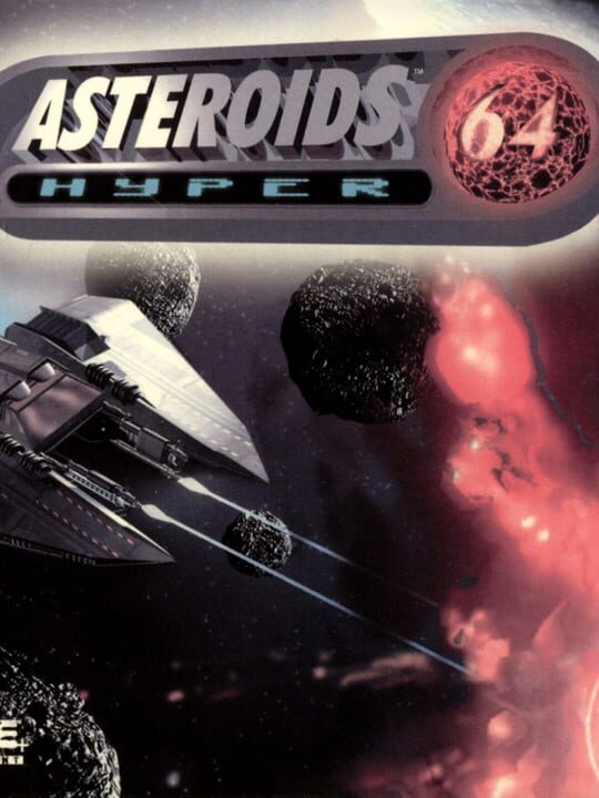 Asteroids Hyper 64 cover