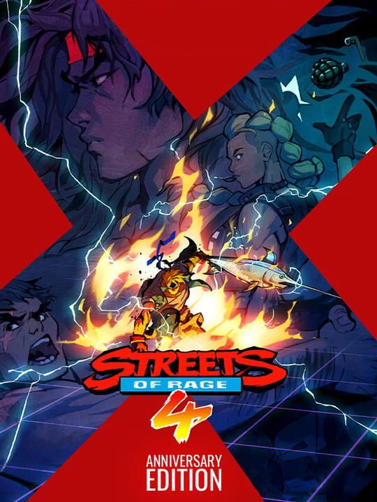 Streets of Rage 4: Anniversary Edition cover