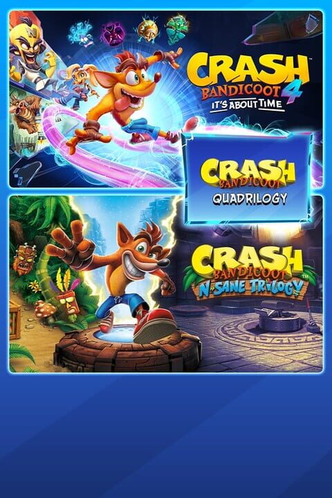 Crash Bandicoot: Quadrilogy Bundle cover art