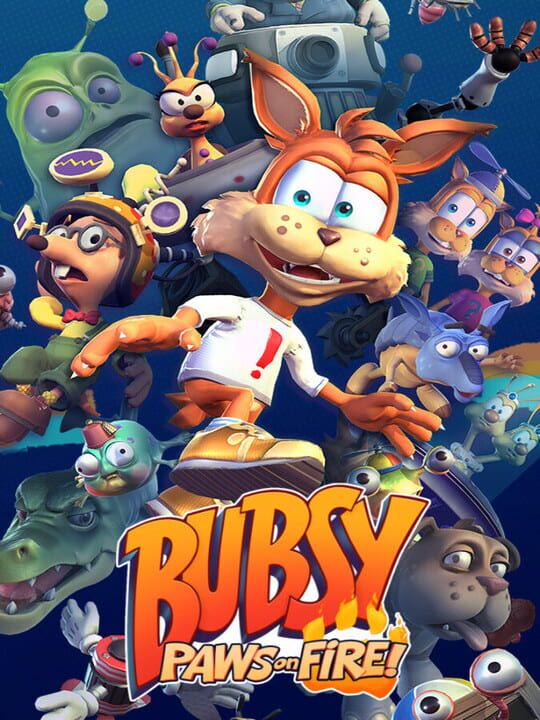 Bubsy: Paws on Fire! cover
