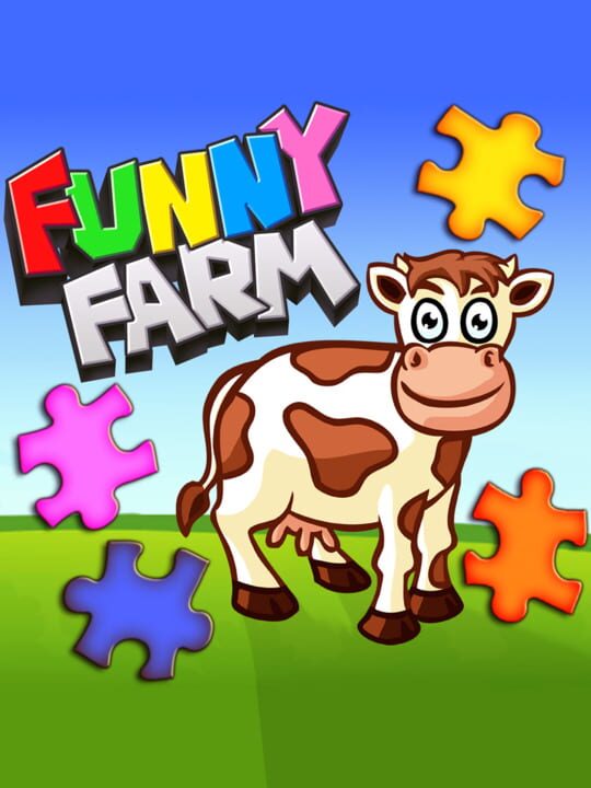 Funny Farm Animal Jigsaw Puzzle Game for Kids and Toddlers cover