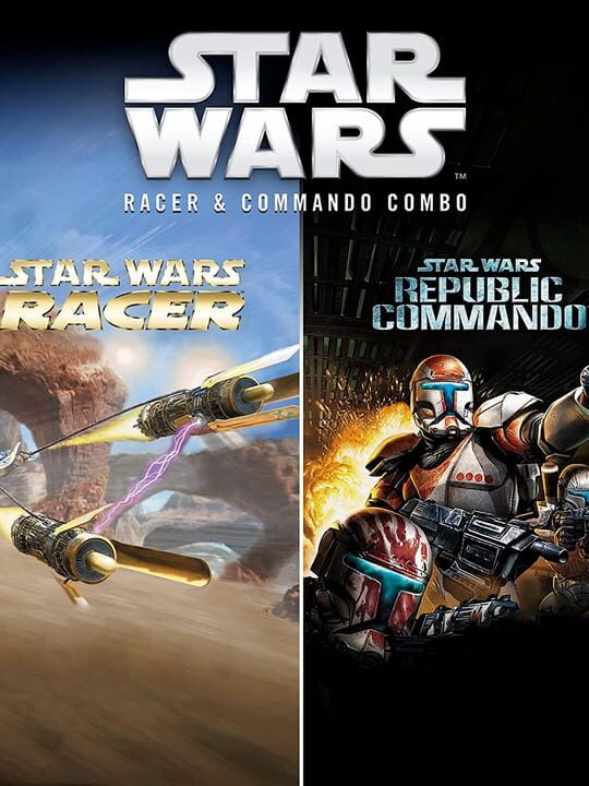 Star Wars Racer and Commando Combo cover