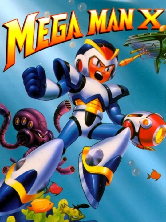 Mega Man X cover art