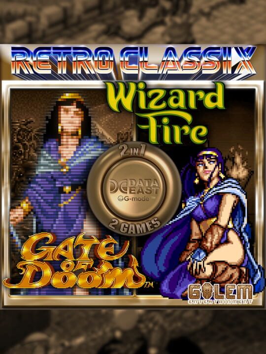 Retro Classix 2-in-1 Pack: Gate of Doom & Wizard Fire cover