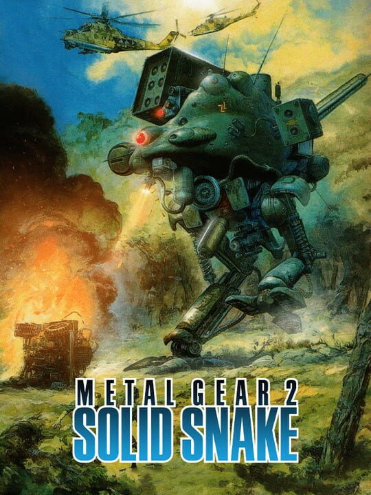 Metal Gear 2: Solid Snake cover
