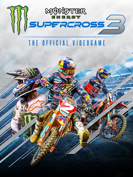 Monster Energy Supercross: The Official Videogame 3 cover