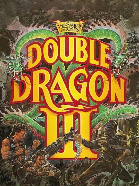 Double Dragon III: The Sacred Stones cover